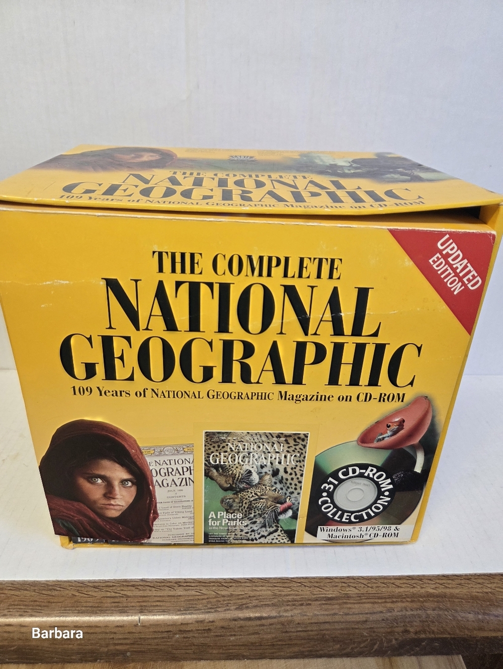 Vintage Complete National Geographic Magazine on CD